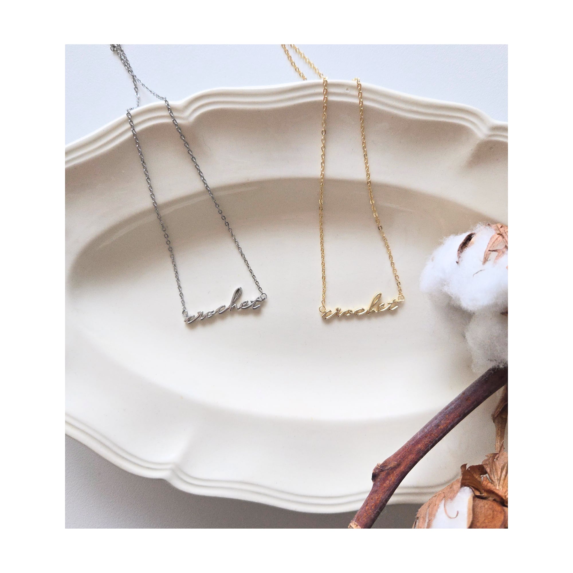 daily necklace - crochet｜デイリーネックレス(クロシェ) | THE SHOP
