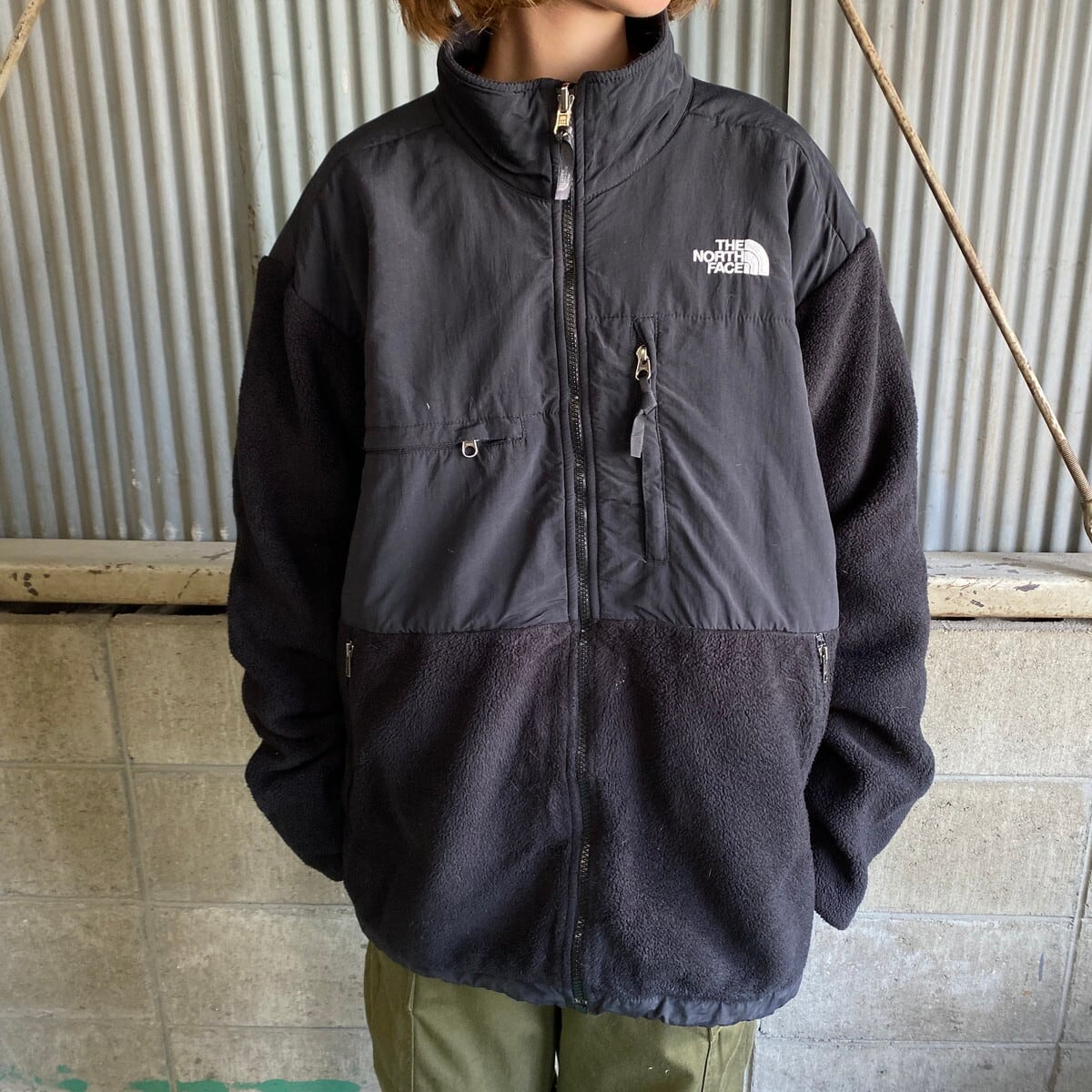 THE NORTH FACE ザ ノースフェイス デナリジャケット メンズL 古着 