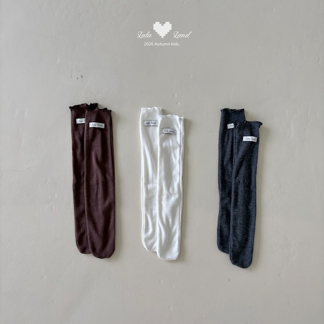 韓国子供服 / LALALAND / 26Autumn / ルーズソックス / 秋服 / キッズ *FREE*