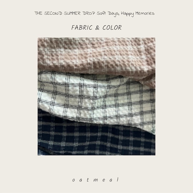 〘予約〙oatmeal / Mane set