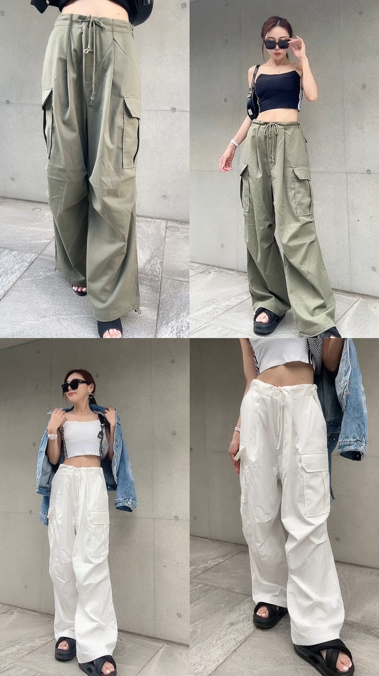 2WAYコットンカーゴパンツ（2color） | lea31