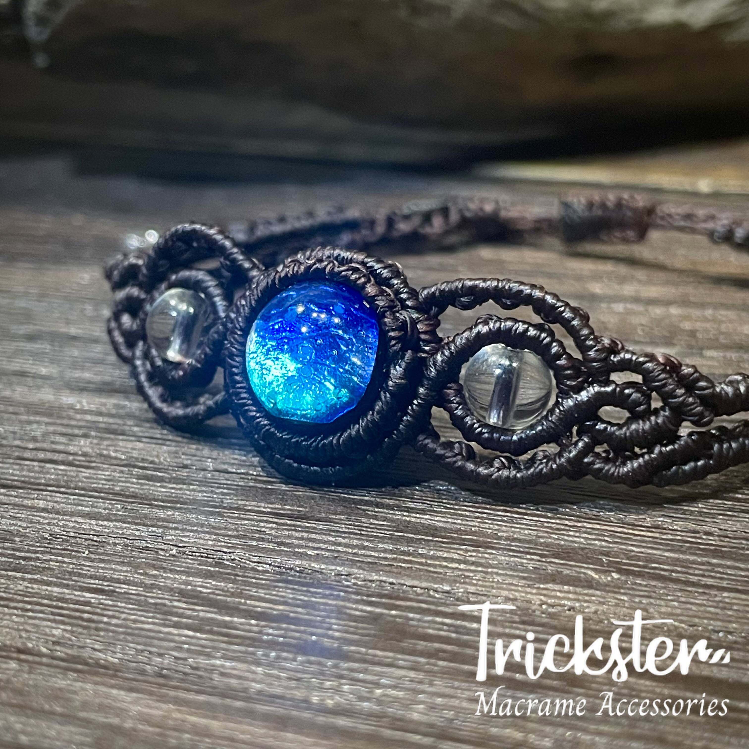 フローライト マクラメブレスレット B60 | Trickster マクラメ