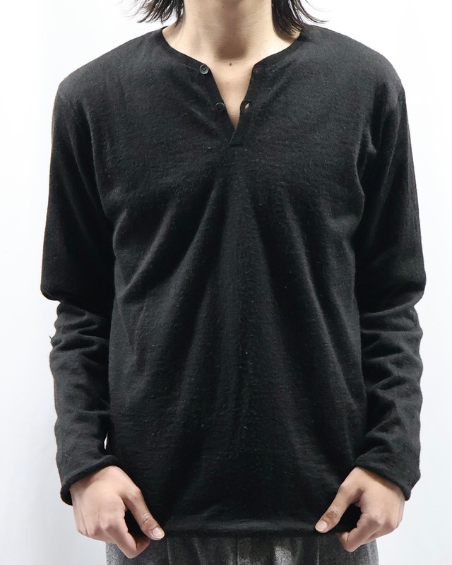 【yohji yamamoto A.A.R】knit polo shirt