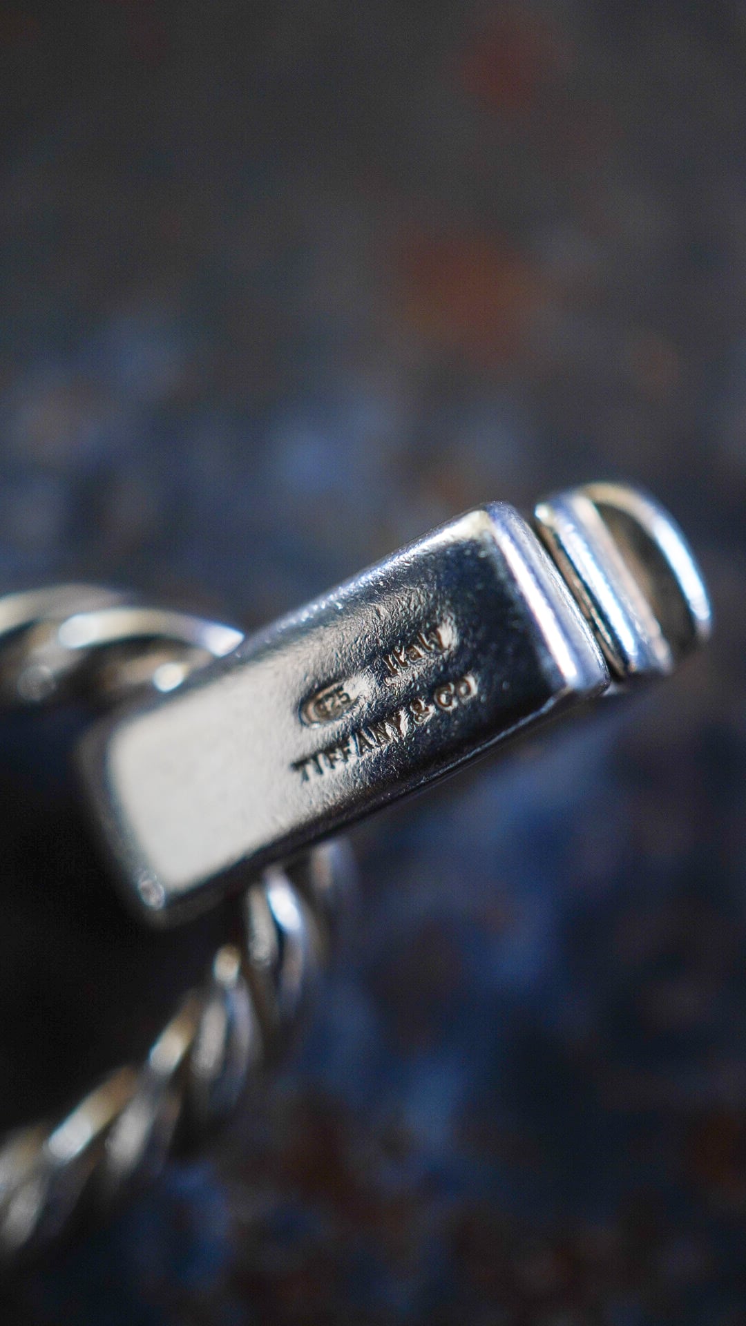 VINTAGE】TIFFANY&Co. ティファニー ツイステッド オーバル リンク