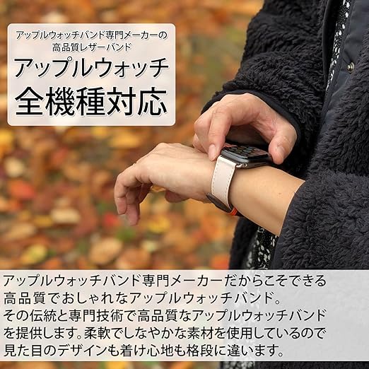 【新品•本革•未使用】エルメス　アップルワォッチ　女性用レット ブランド エルメス Apple iWatch 6se/5 交換 ベルト バンド 上質