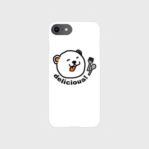 デリシャスくま｜iPhoneケース｜iPhone X/XS/iPhone6/6s/7/8対応