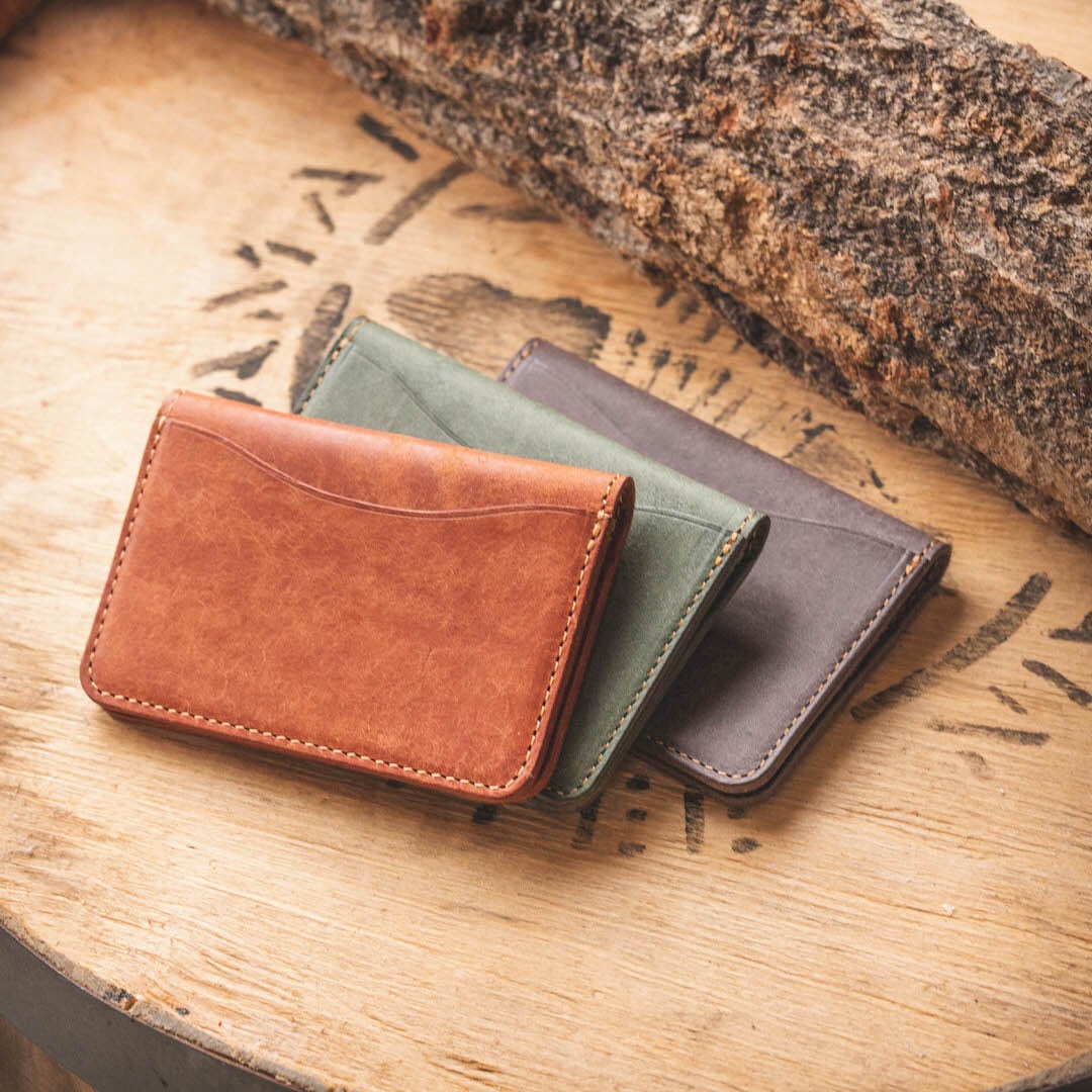 整-SEI-名刺入れ｜薄型 無マチ 4ポケット | LEATHACT