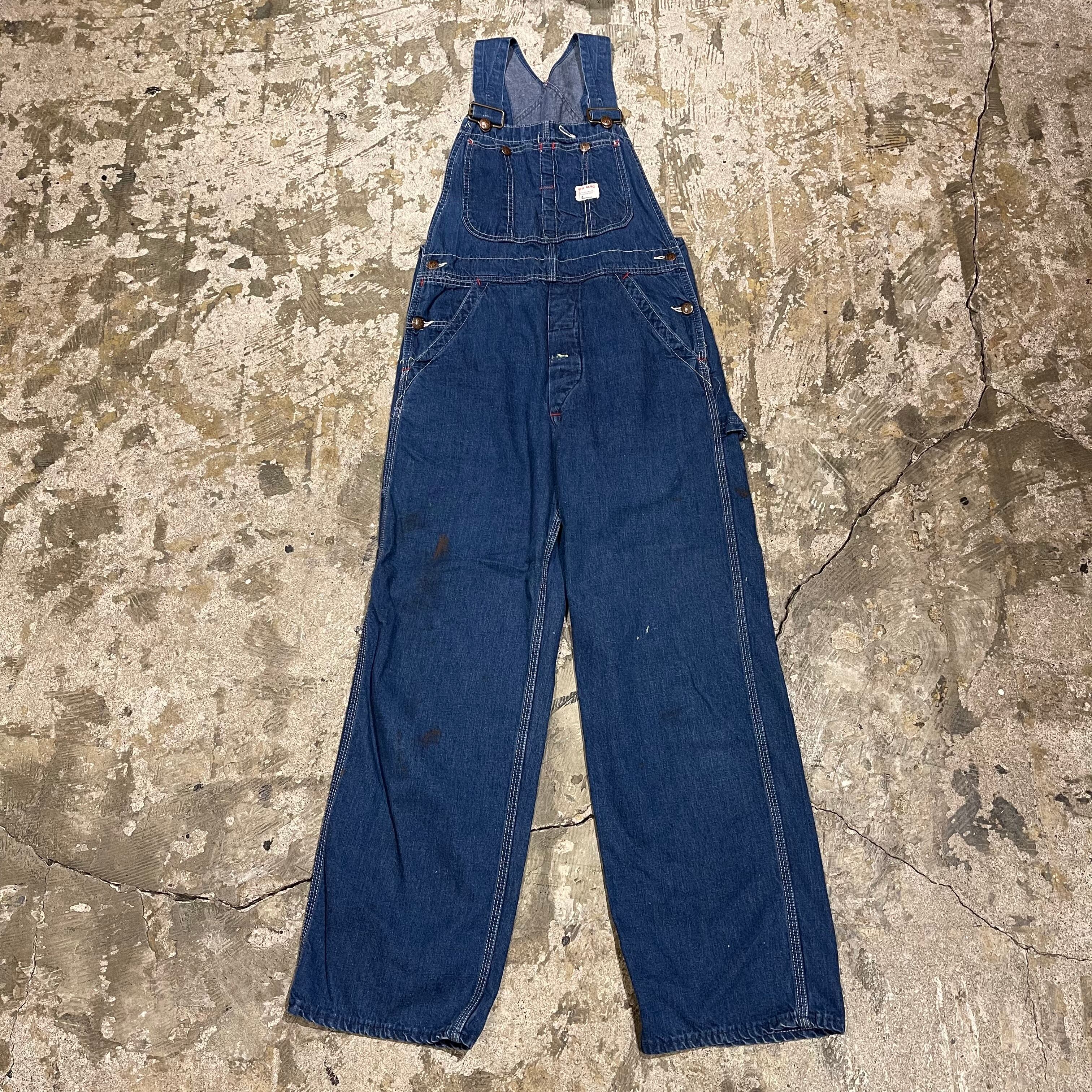 再入荷 鑑定済60年代ヴィンテージ【Oshkosh】B,gash オーバーオール M