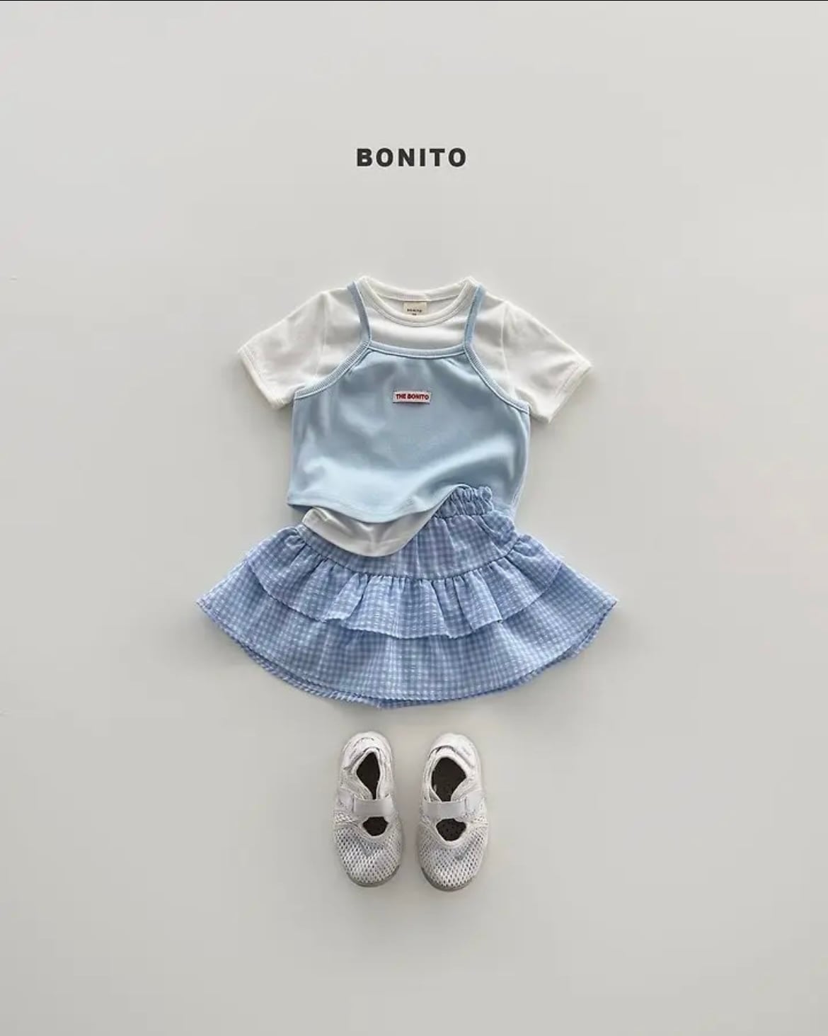 リブベッドレイヤーノースリーブ/BONITO