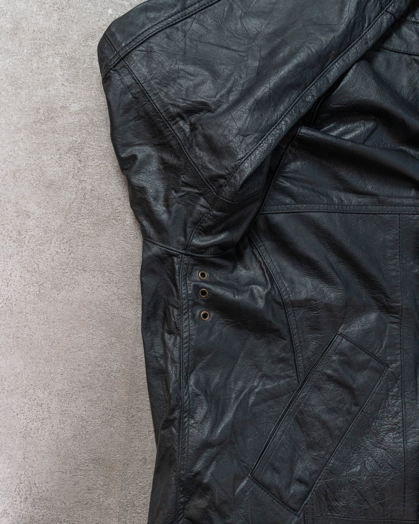 yoused】LEATHER DRIVER'S JACKET ユーズド リメイク レザードライバー