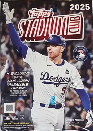 2025 Topps Stadium Club（USA版ブラスター）FACTORY SEALED 在庫ラスト1点