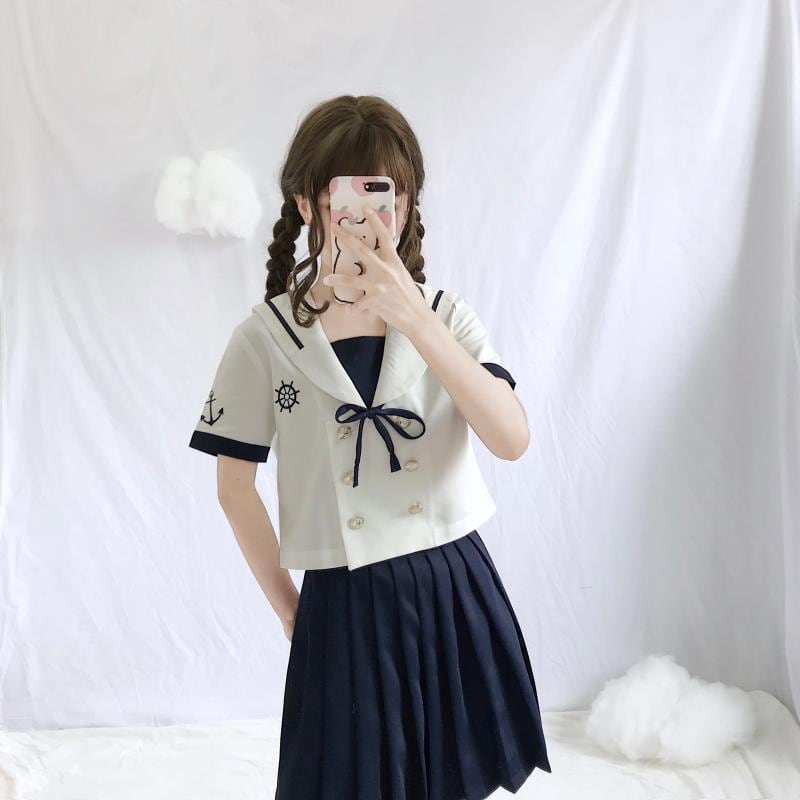 新品 未使用 ハロウィコスチューム 大人 大きいサイズ xl セーラー服 制服