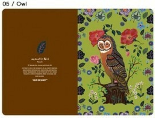 グリーティングカード　Owl