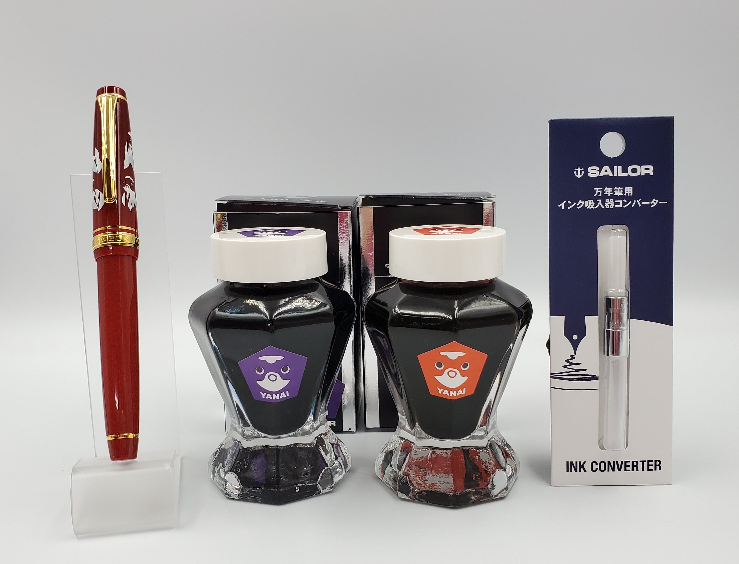 特別万年筆セット『柳井三昧』 | 木阪賞文堂