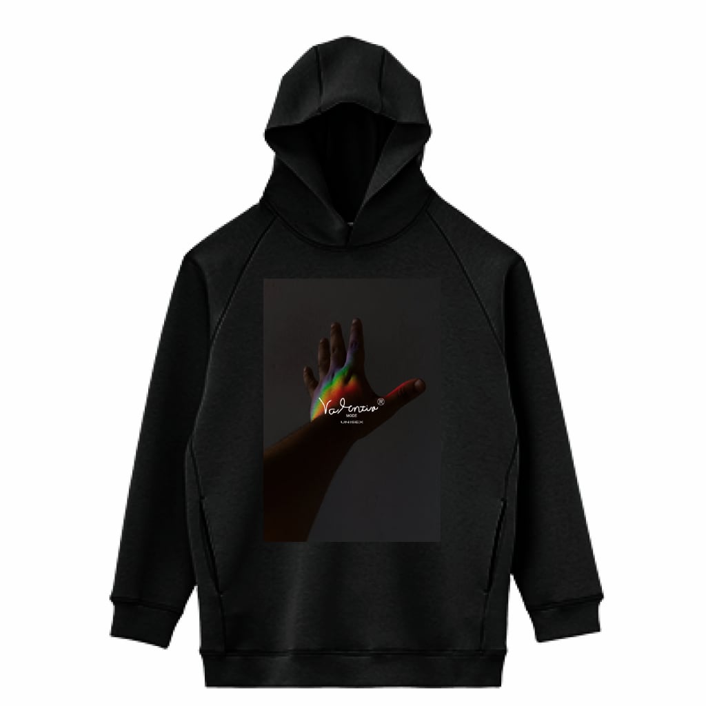 LIFEMAX 10oz ドライストレッチプルオーバーパーカー（両面印刷）