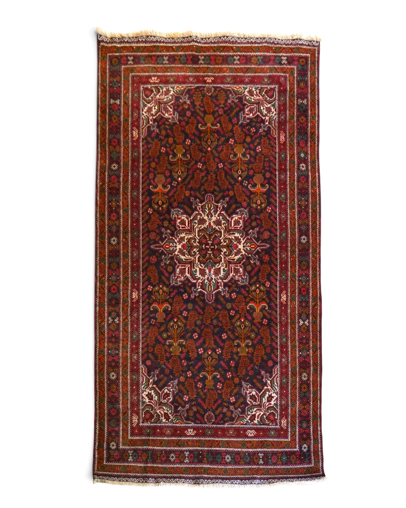 ペルシャ手織りカシュクリギャッベ 194×131cm | Decorworks