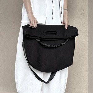 ロールトップトートバッグ　D0085