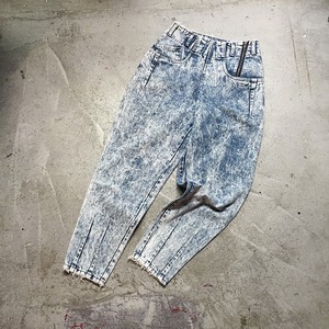 80s chemical wash jeans