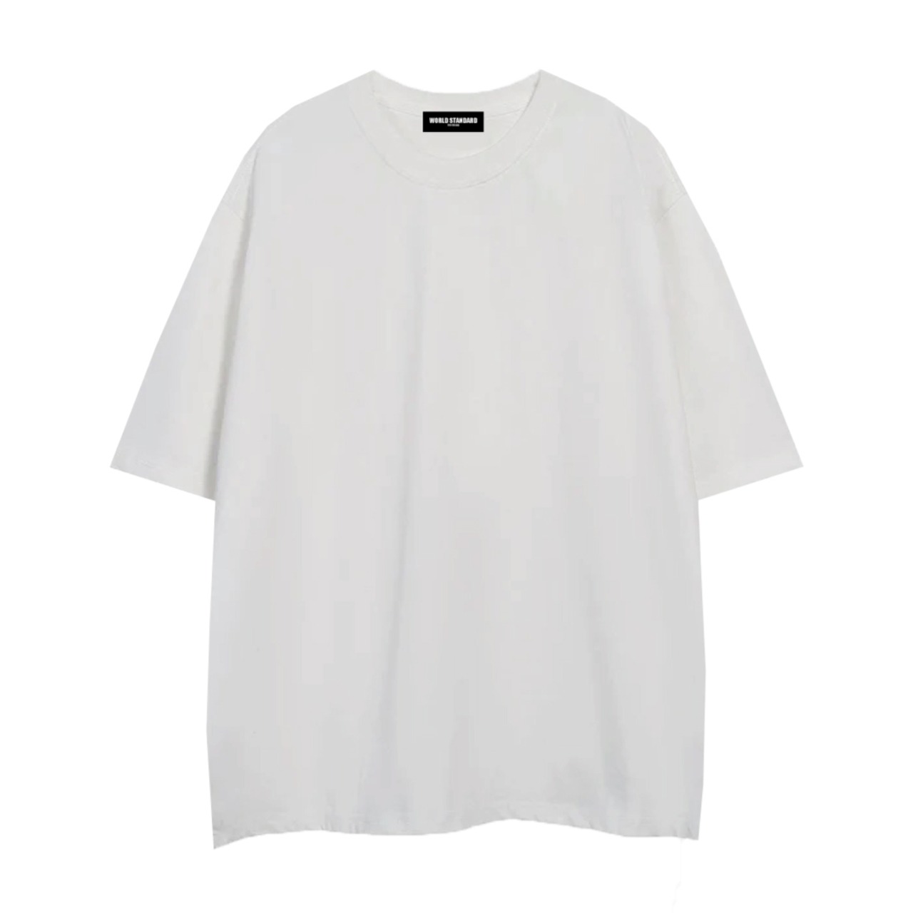 WORLD STANDARD/クルーネックプリントTシャツ/WSHT-050