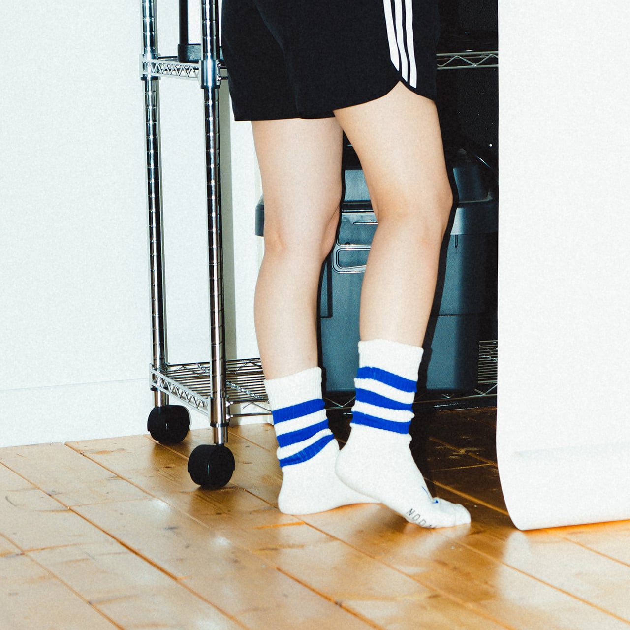 UH × NODAL】Long Loose Socks（Blue） | NODAL