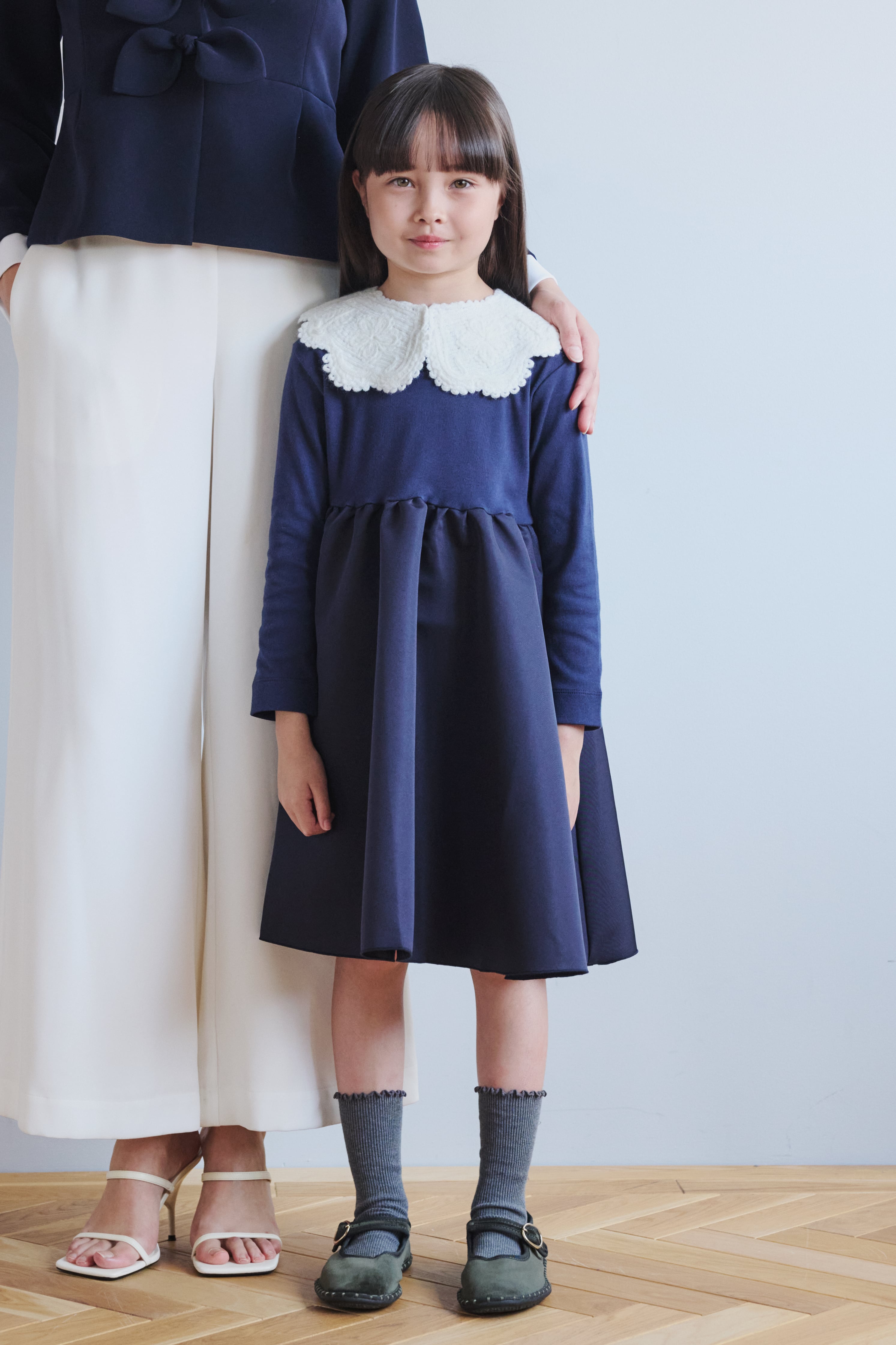 ワンピース AMICA 140cm CLOVER PUFF DRESS CLOVER PUFF DRESS WHITE 1Y-6Y | AMICA・kids