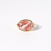 【12号】レピドクロサイト インクォーツ リング