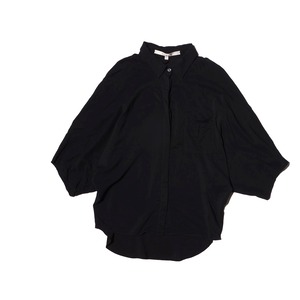 hache   black dolman shirt