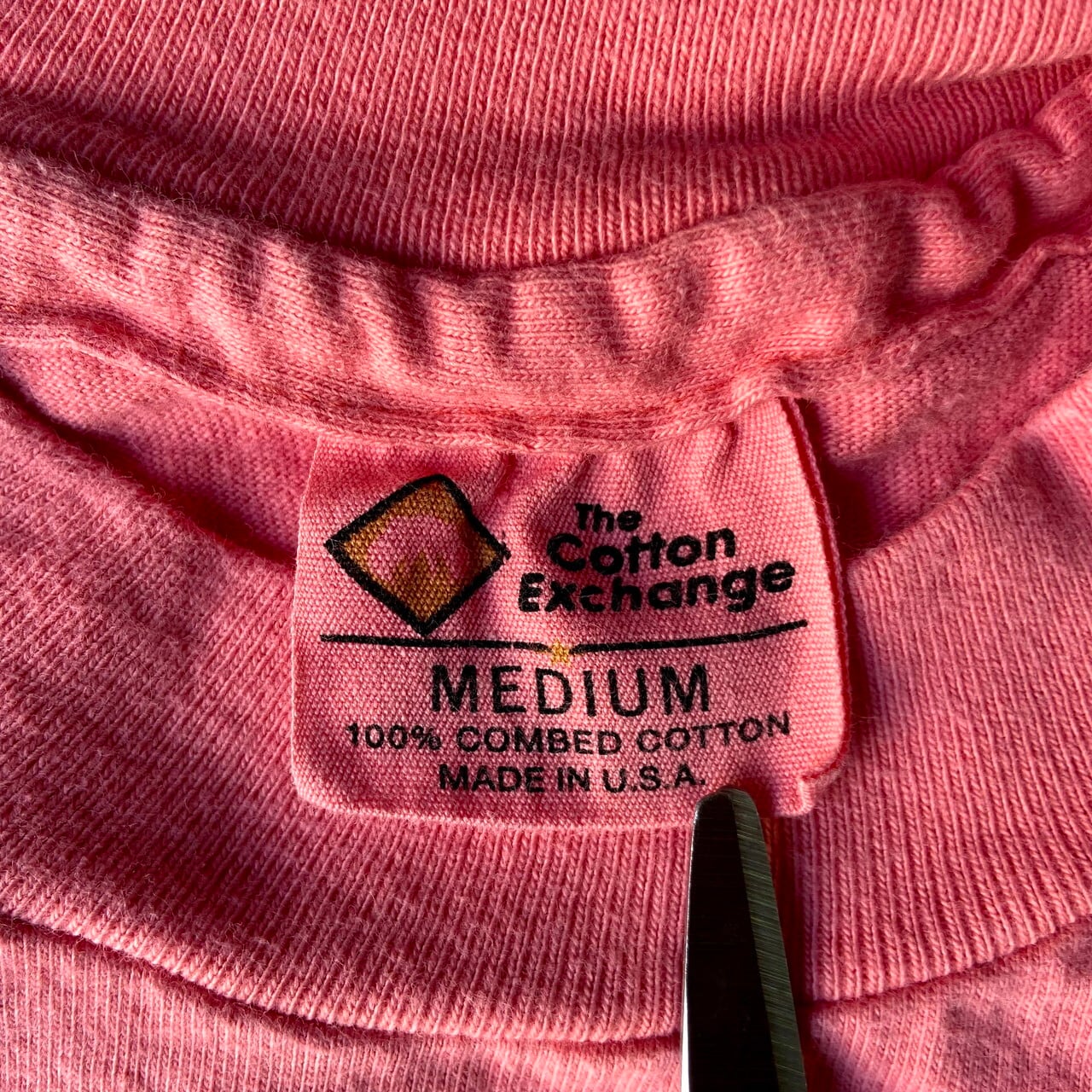 ビンテージ メンズ ピンク L シングルステッチ USA 90s 半袖 Tシャツ ビンテージ メンズ ピンク L シングルステッチ USA 90s 半袖 Tシャツ