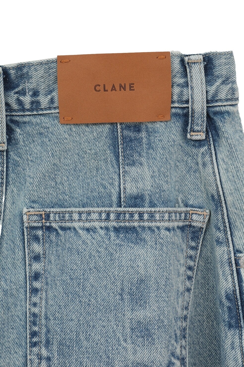 CLANE(クラネ) COCOON BULKY DENIM PANTS | サウスオレンジ｜メンズ