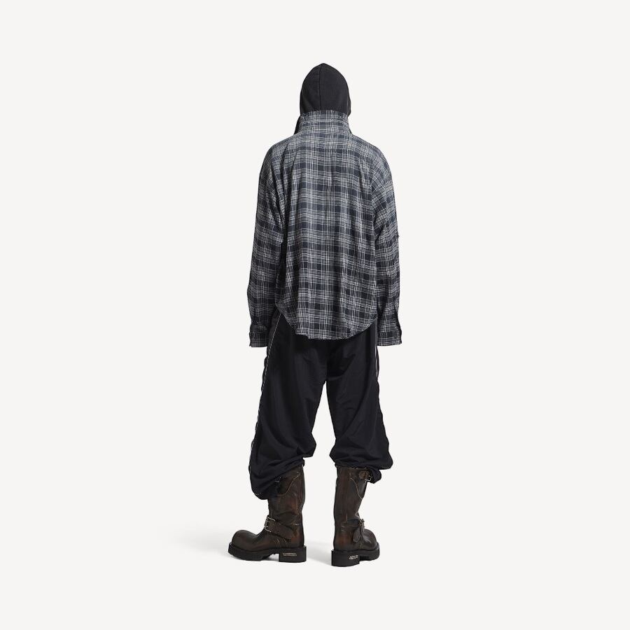 BALENCIAGA】Zip-Up Shirts | AYIN