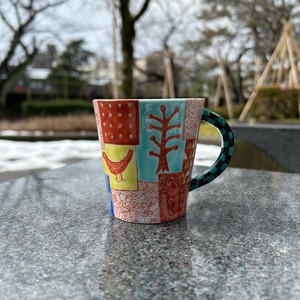 赤絵マグカップ