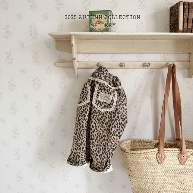 [即納XL]≪MELIKEY≫leopard pants 35