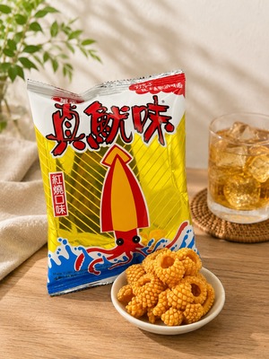 イカ焼き風味スナック　オリジナル（真魷味　原味）25g