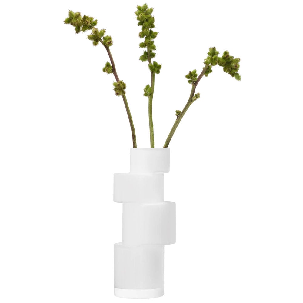 LSA Tier Vase G1729-35-391 ホワイト H35cm LTD06 / エルエスエー フラワーベース 花器 花瓶