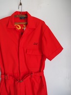 1970’s~1980’s USA Freemason Chain Stitch Work Jumpsuit