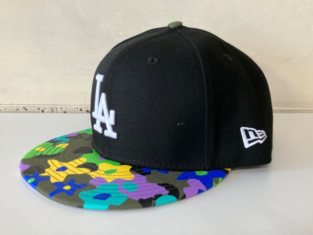 NEW ERA LOS ANGELES DODGERS 9FIFTY SNAPBACK CAP (GREEN CAMO)