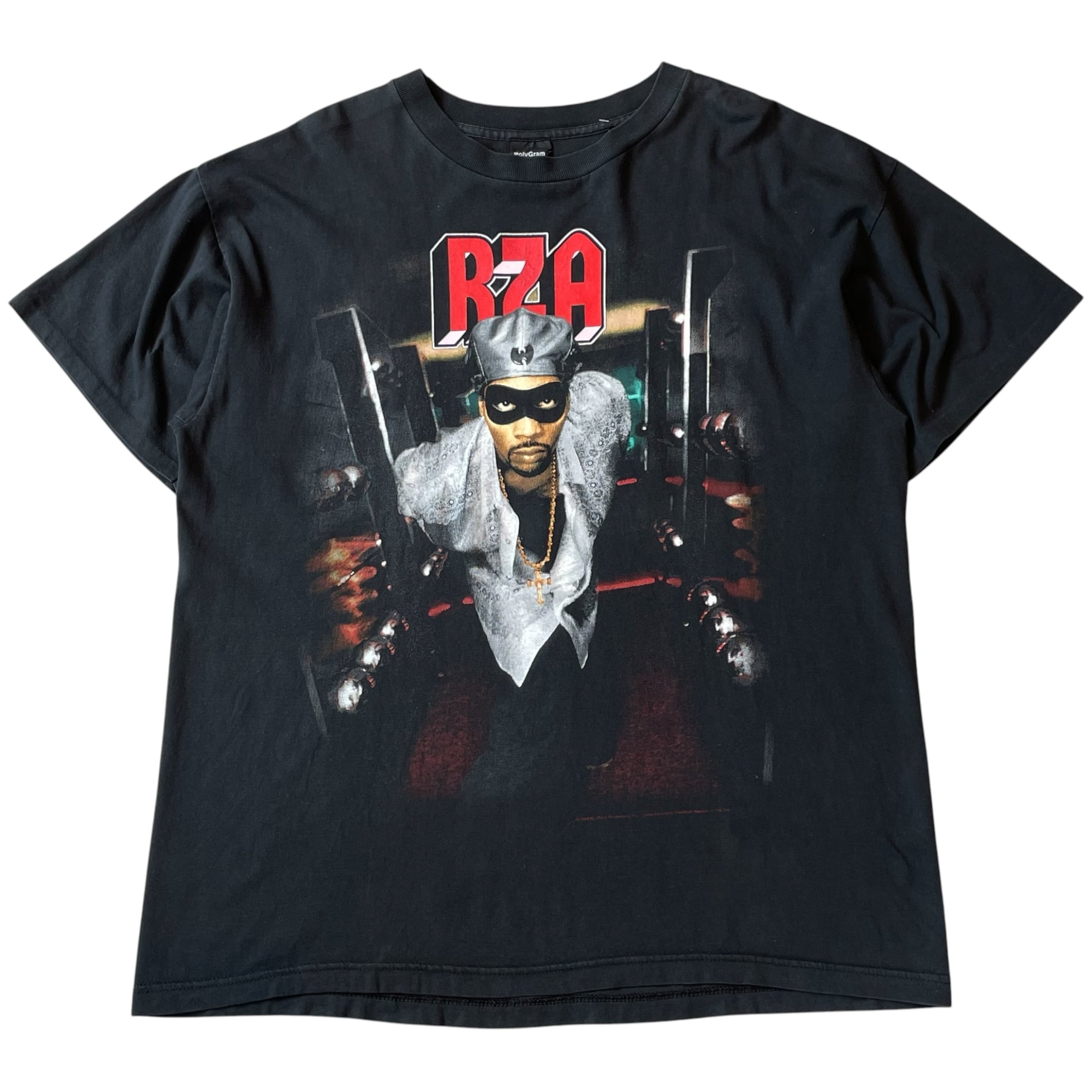 Special!!! 1998s Wu-Tang Clan RZA "BOBBY DIGITAL IN STEREO" T-shirt