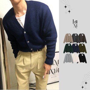 Maison Cable Honeycomb Cardigan (9color)