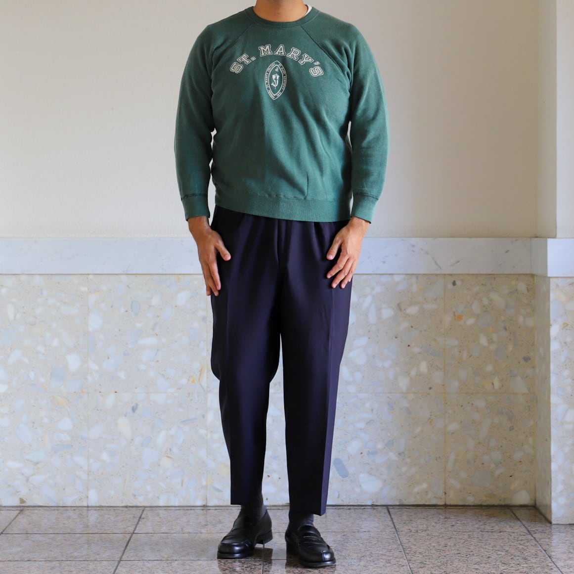 逸品】50s special vintage raglan sweat shirt 