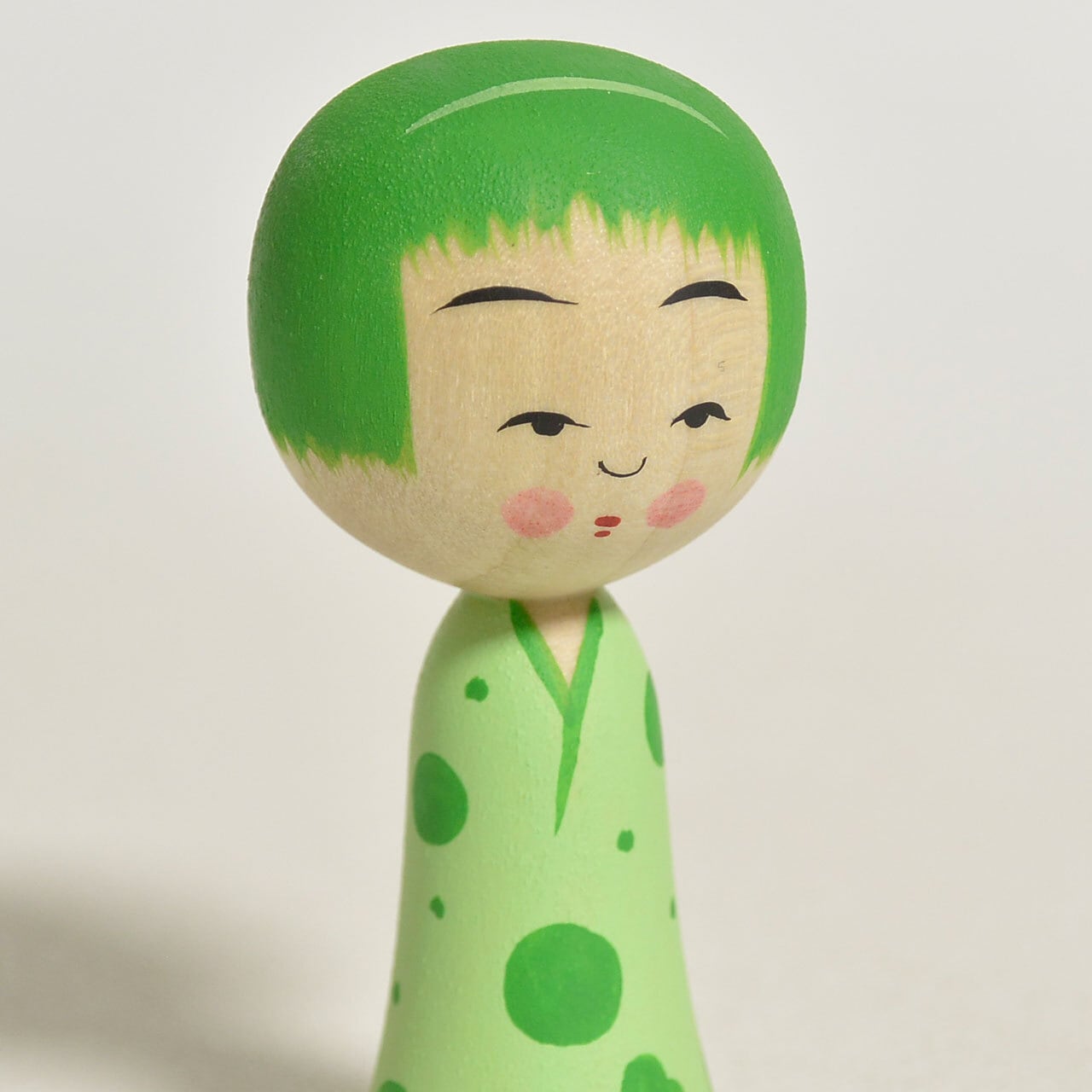 キャンディさんこけし 約2寸 約6cm 鈴木明 工人（作並系）#2330