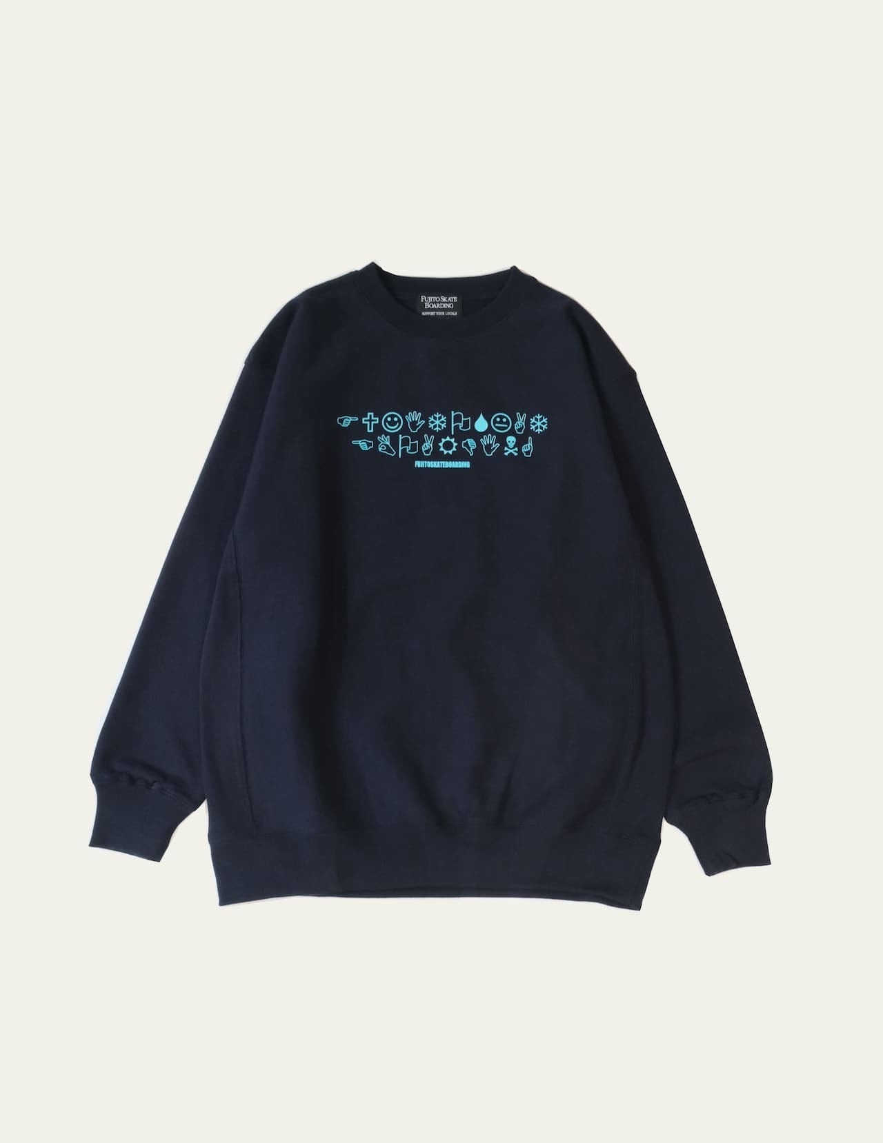 FSB Sweat Crew 'stamp' Navy,Black,White