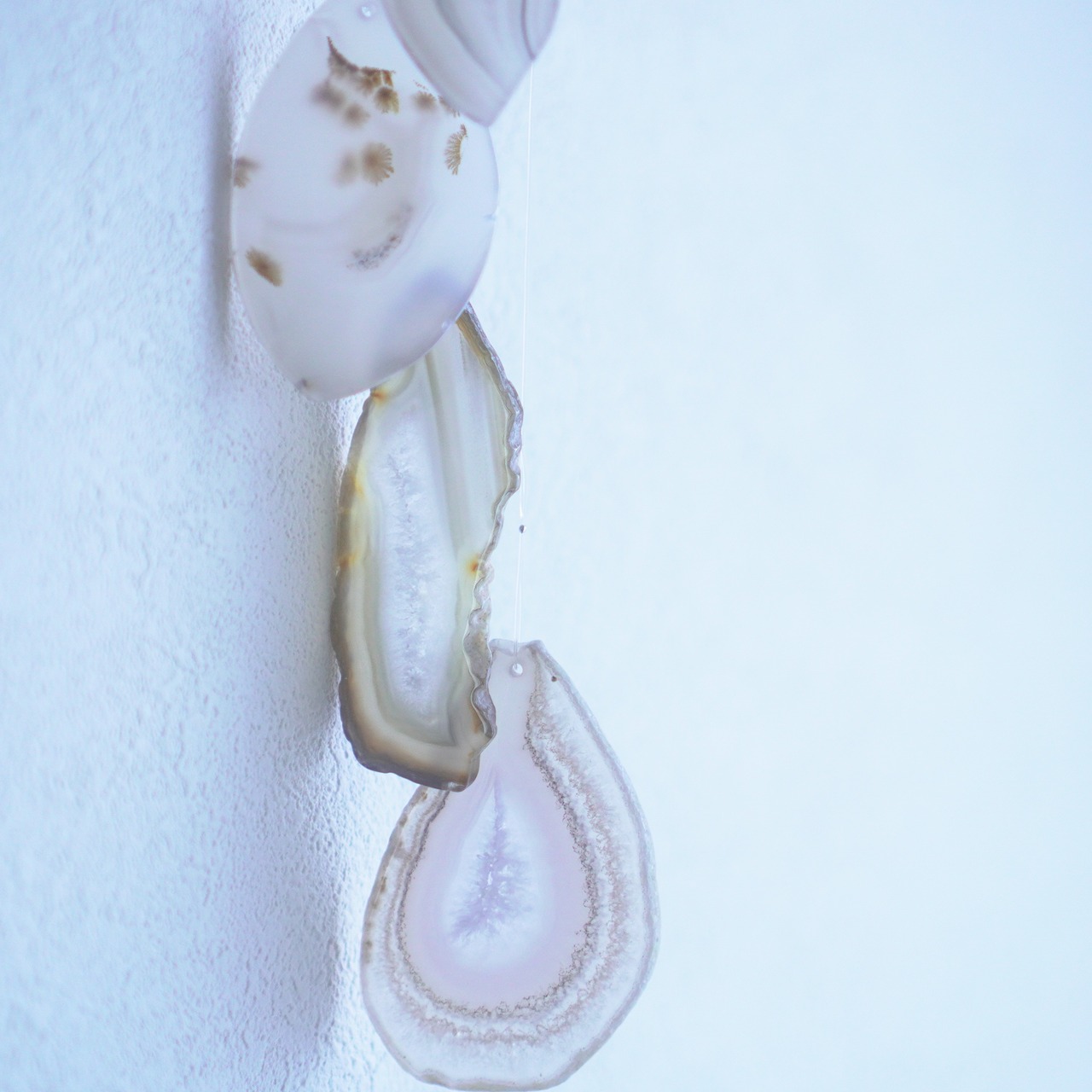 Winter Forest 03 - アゲートヒーリングチャイム / Agate Sun Catcher Wind Chime 325