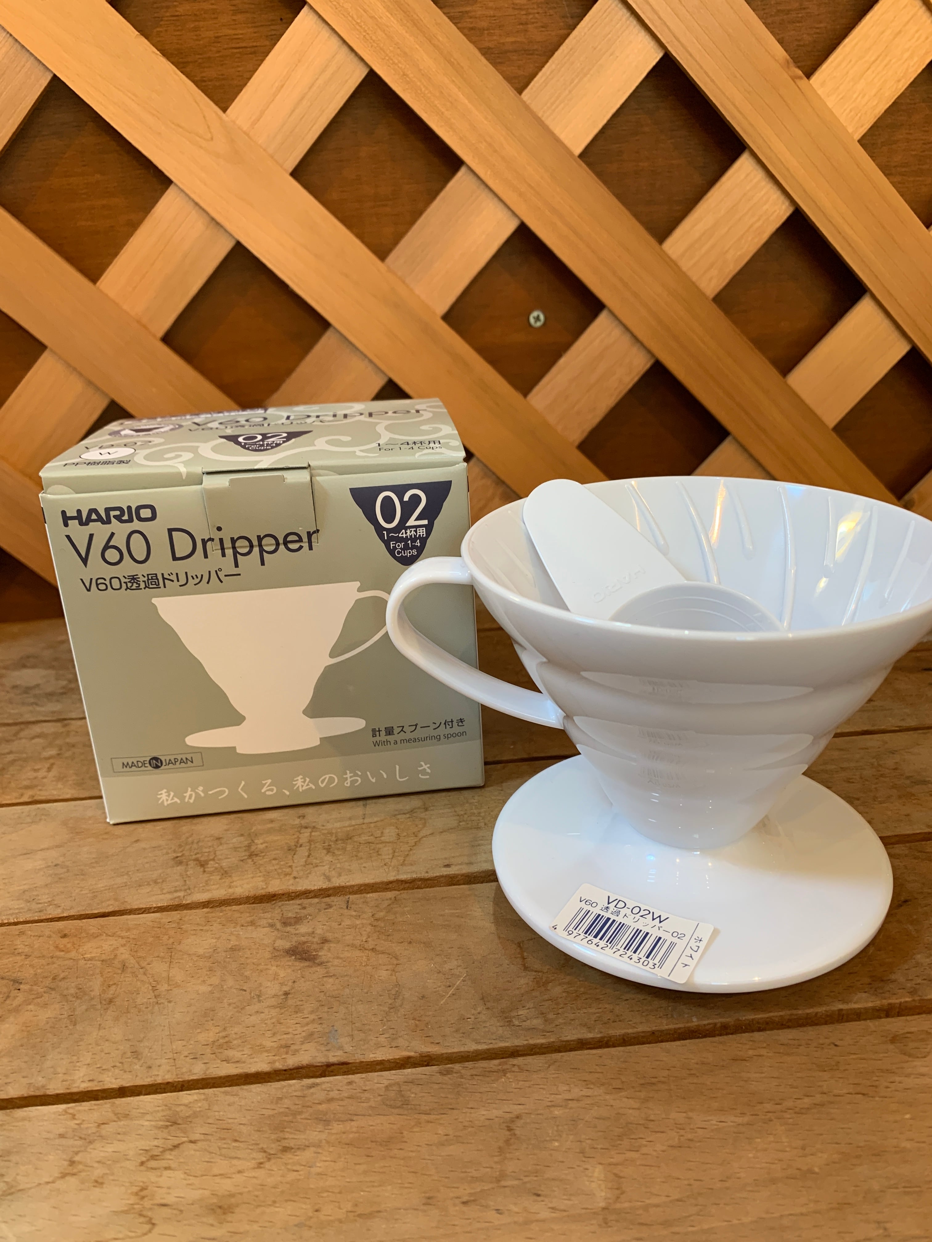 送料無料/即納】 ハリオ ＨＡＲＩＯ Ｖ６０透過ドリッパー ０２ クリア