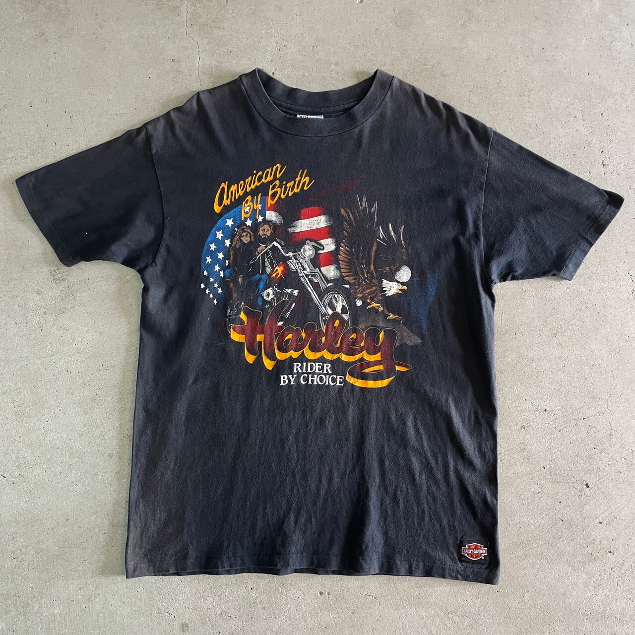 90年代 Harley-Davidson ハーレーダビッドソン イーグル ロゴプリント 