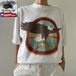 GF686 90s Tシャツ コロンビアリバー トラウト 魚 鷹 イーグル