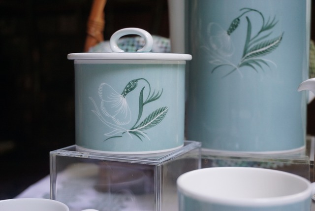 【SUSIE COOPER 】1950～60年代製 ６名様用デミタスコーヒーセット