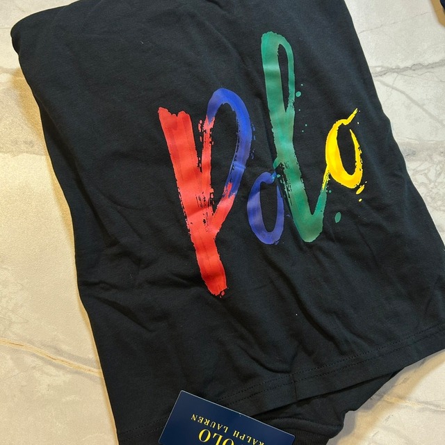 【メンズL/Ｍ】　ロンT ロゴ