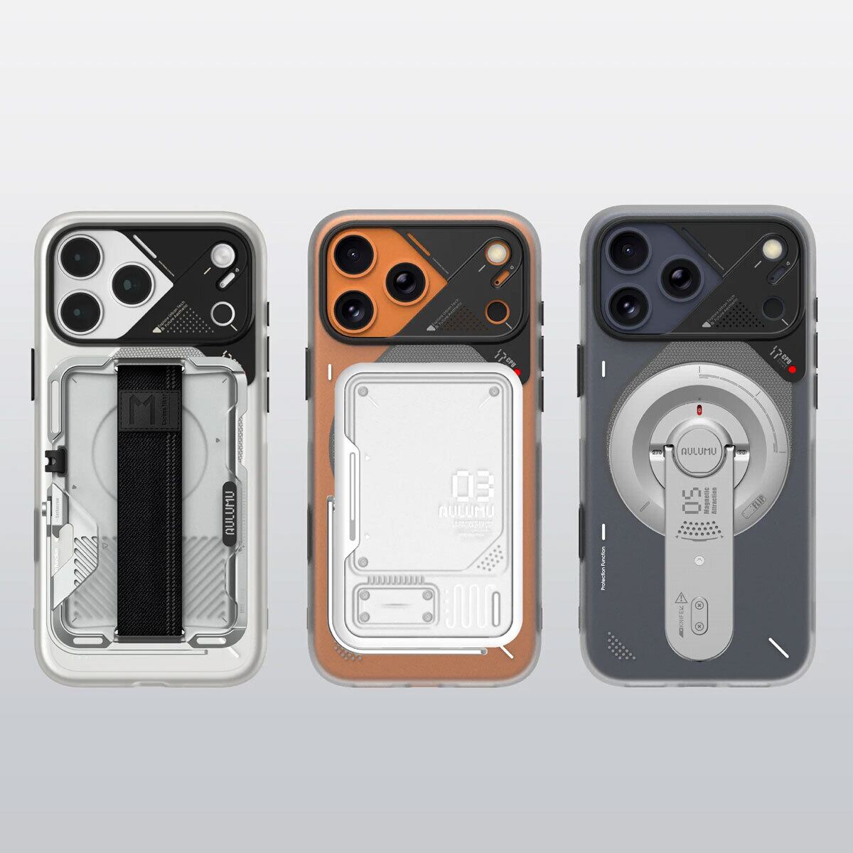 国内正規品 AULUMU iPhone 17 Pro / 17 Pro Max A17 フロスト MagSafe
