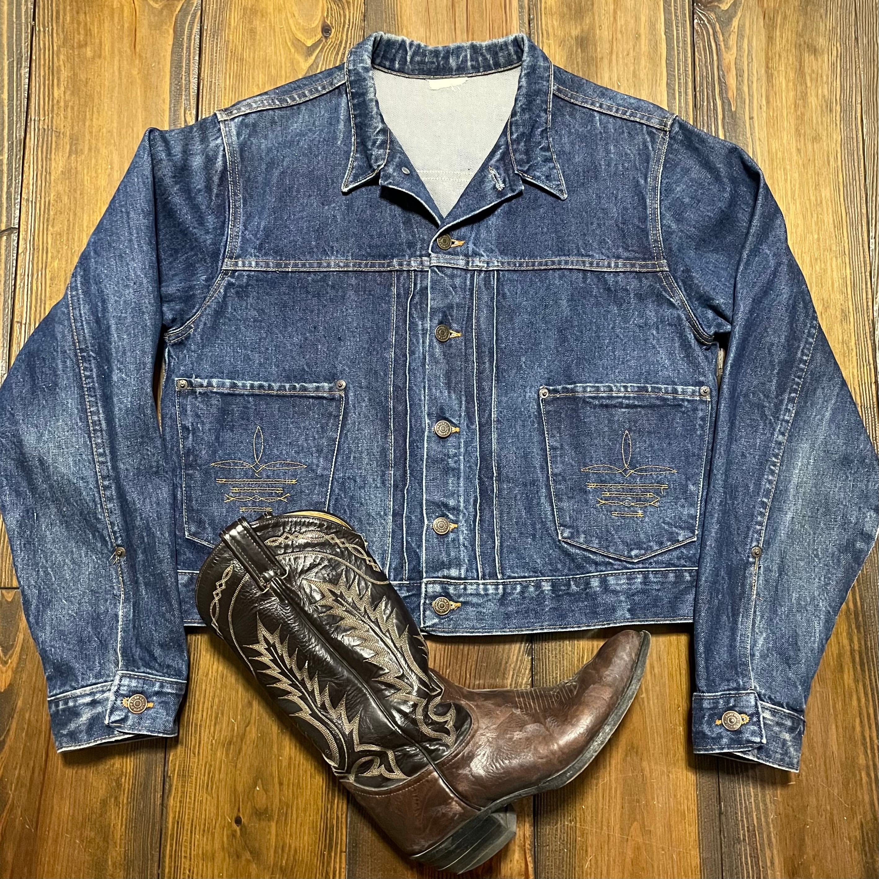 80s POLO WESTERN Denim JacketポロウエスタンGジャン