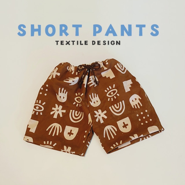 テキスタイル　short pants ショートパンツ　＜1pc＞